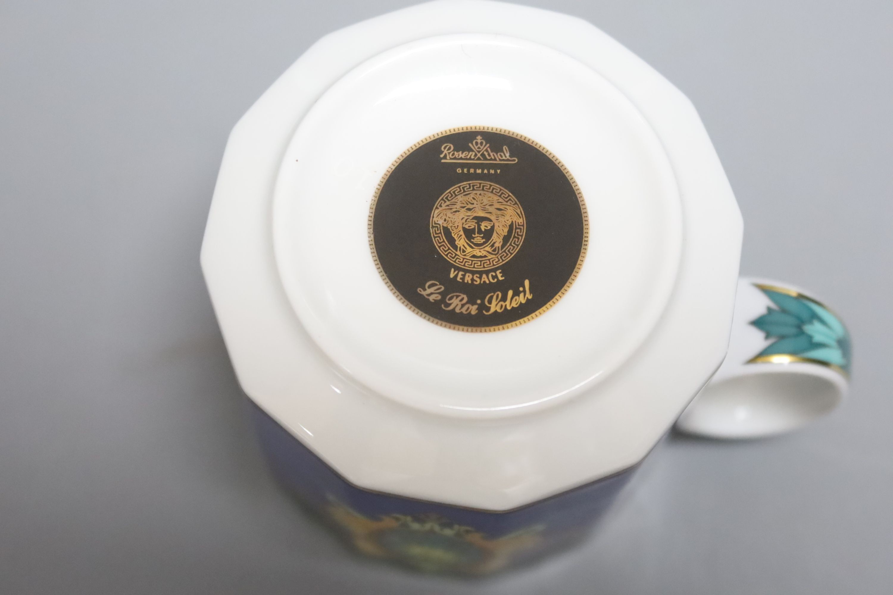 Versace Le Roi Soleil tea/coffee wares 16 pieces